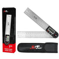 Digital Angle Finder Tool for Woodworking 7 inch / 200 mm, Stainless Steel by SFSTEADFAST