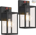 2-Pack Upgraded Motion Sensor Outdoor Wall Lights, 10.6” Small Dusk to Dawn by BringYouBrightFuture