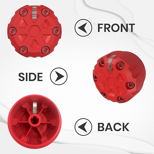 4 Pack - 2nd Gen Tacoma Accessories AC Knob Upgrade - 2005, 2015 Tacoma Climate - Image 5