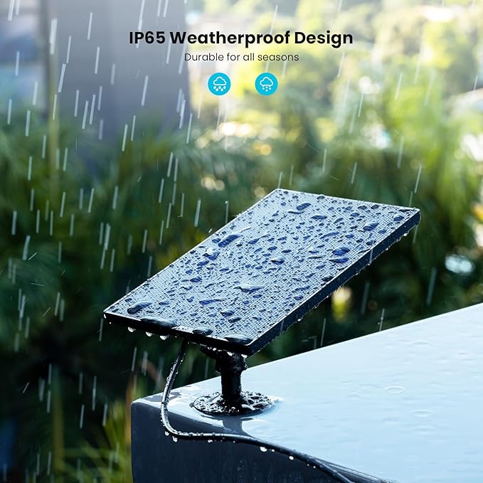 ieGeek Solar Panel for Wireless Outdoor Security Camera, Compatible - Image 6
