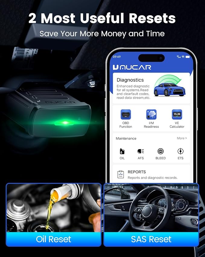 MUCAR BT200 OBD2 Scanner Bluetooth - Image 3