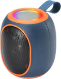Portable Bluetooth Speaker – 8W HD audio quality, TWS stereo pairing, LED light by WSTER