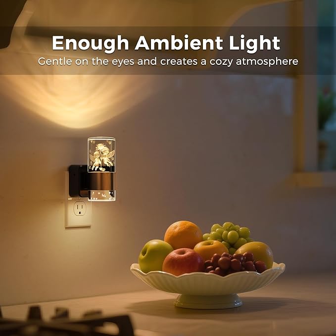 L LOHAS LED Night Lights Plug into Wall, Dusk to Dawn Sensor Nightlight - Image 7