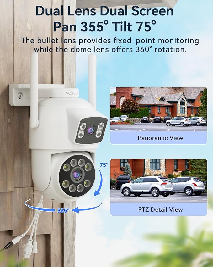 VORGUT Security Camera System Wireless Outdoor - Image 3