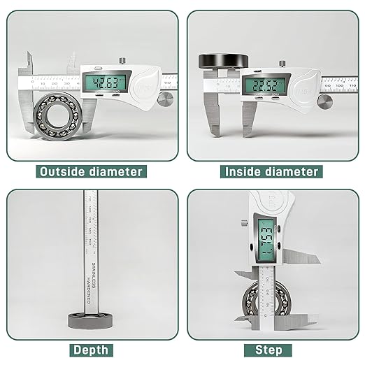 Electronic Digital Vernier Caliper Measuring Tool, IP54 Waterproof Electronic - Image 4