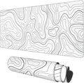 Desk Mat, 35.4"x15.7" Big Mouse Pad by KOAIWPAE