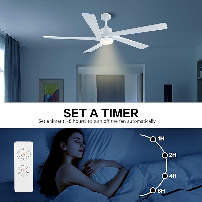 WINGBO 72 Inch DC Ceiling Fan - Image 8