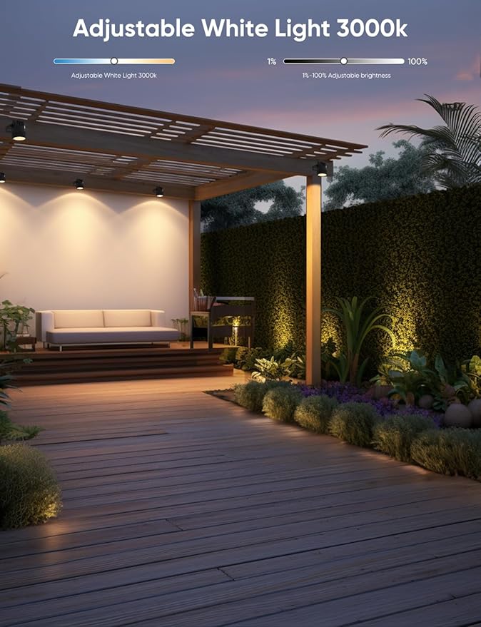 APPECK Low Voltage Landscape Lights, Smart RGBW Color Changing Landscape - Image 5