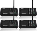 Wuloo Intercoms Wireless for Home 5280 Feet Range 10 Channel 3 Code, Wireless by Wuloo