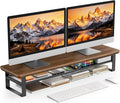 NestNeat Dual Monitor Stand, 35.4 Inch Monitor Stand Riser by NestNeatHome