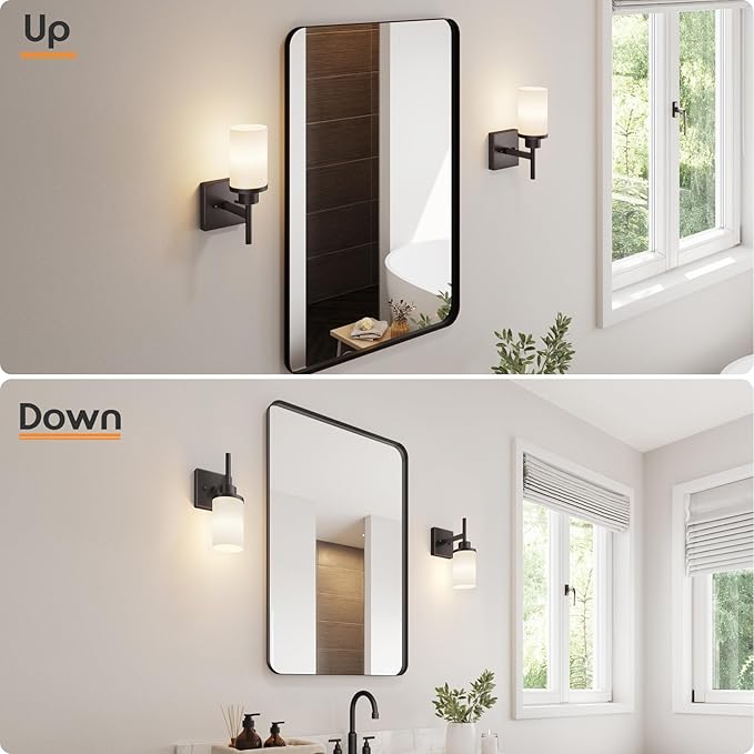 AONEON Wall Lights Over Mirror Bathroom Vanity Light Fixtures - Image 4