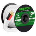 BAHIWOM Fire Safety CL2 Speaker Wire in-Wall & in-Ceiling 12 Gauge Wire 100 FT by BAHIWOM
