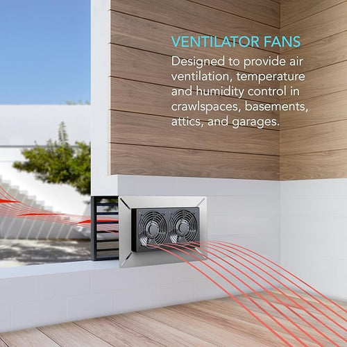 AC Infinity AIRTITAN T7, Ventilation Exhaust Fan 12" - Image 2