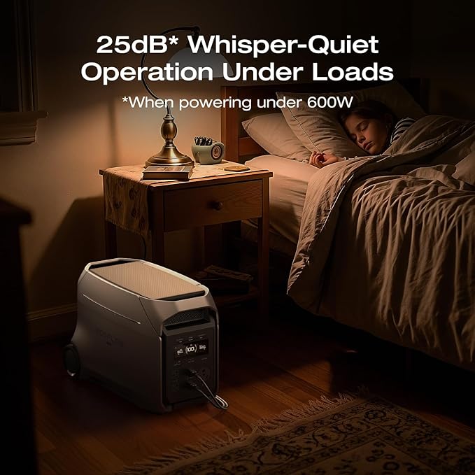 EF ECOFLOW DELTA 3 Ultra Plus Portable Power Station, 3072Wh LiFePO4 Battery - Image 7