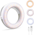 Selfie Ring Light, Oternal Ring Light Rechargeable Portable Clip-on Selfie Fill by Oternal
