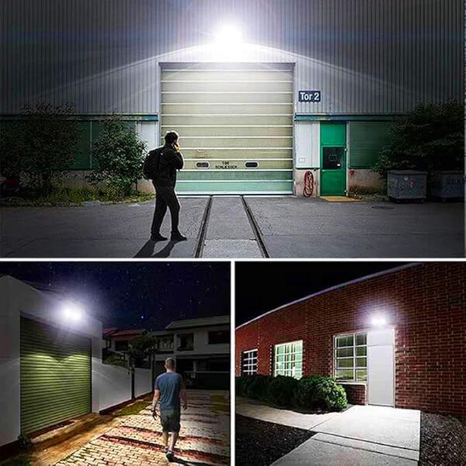 EMANER Motion Sensor Flood Light Dusk to Dawn, Outdoor LED Security Lights - Image 5
