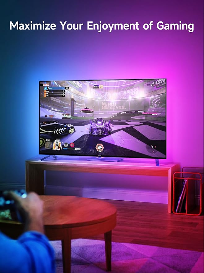 KANTUTOE LED Lights for TV, 16.4ft TV LED Backlight for 45-75in, RGB TV - Image 4