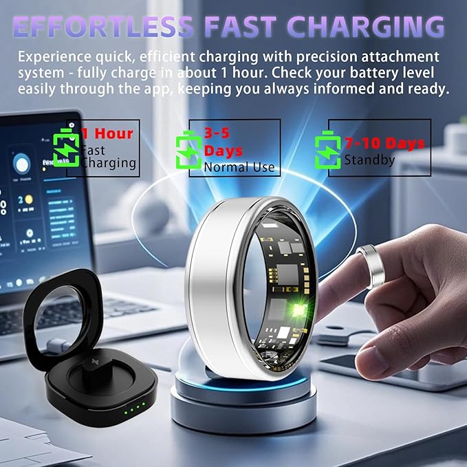 Smart Ring, Activity Fitness Tracker Ring - Image 6