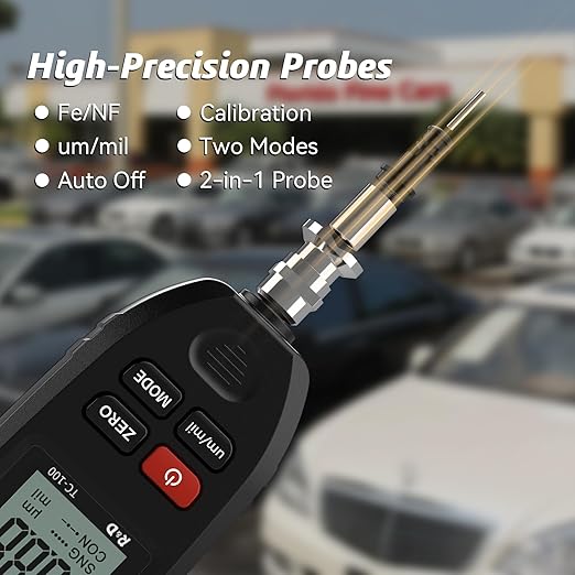 Car Coating Thickness Meter for Used Car Buyers, Paint Mil Thickness Meter - Image 5