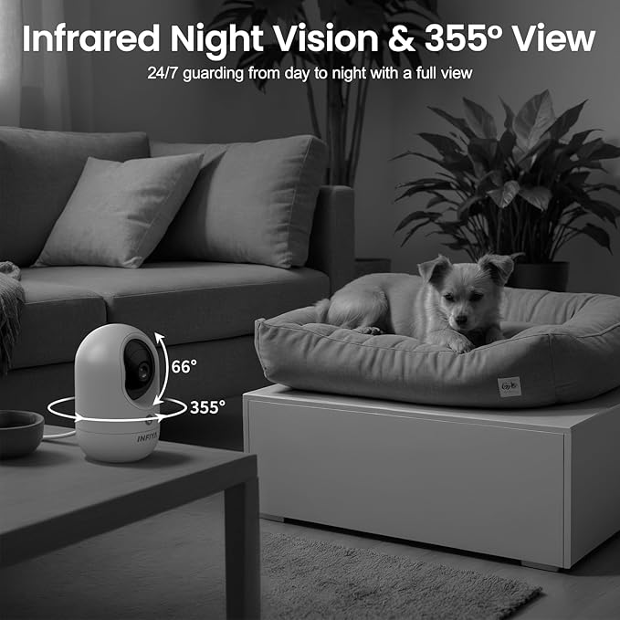 INFIYA 2K Security Camera Indoor-360 Cameras - Image 7