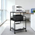GCCSJ Large Printer Stand，3 Tier Printer Cart by GCCSJ