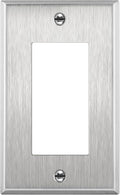 ENERLITES Decorator Switch or Receptacle Outlet Metal Wall Plate, Corrosion by Enerlites