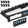 Everest 24 Port Keystone Patch Panel by EverestMediaSolutions
