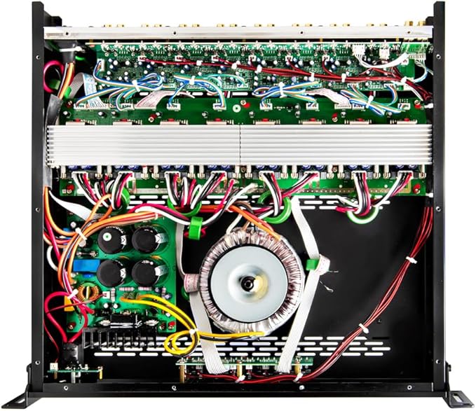 OSD Audio MX1680 GEN2 8 Zone Amplifier 16Ch x 80W, Class D, Front Panel On/Off - Image 5