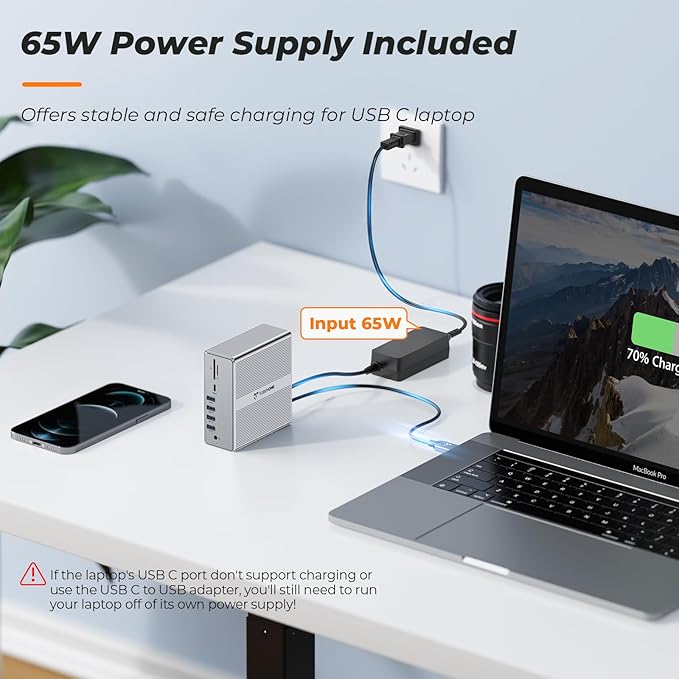 DisplayLink Docking Station Dual Monitor 4K@60HZ - Image 6