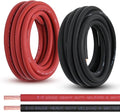 Shirbly 2/0 Gauge Battery Cable, 20FT Red + 20FT Black 2/0 AWG Pure Copper Wire by Shirbly