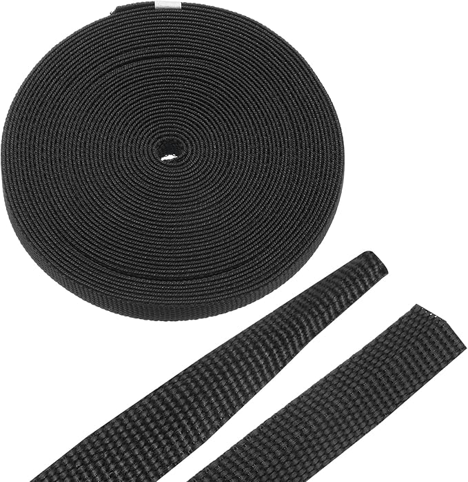 MECCANIXITY Braided Cable Sleeves Heat Shrinkable Fabric Sleeving, 1/4" 26ft by MECCANIXITY