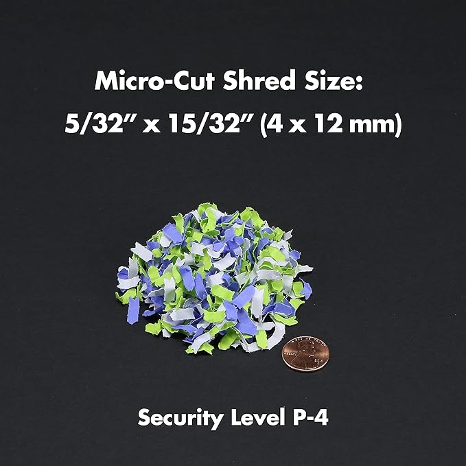 Aurora AU120MA 120-Sheet Auto Feed High Security Micro-Cut Paper Shredder / 30 - Image 4