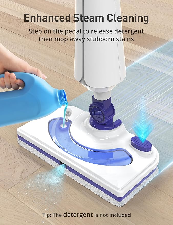 Steam Mops for Floor Cleaning, 1300W Floor Steamer - Image 2