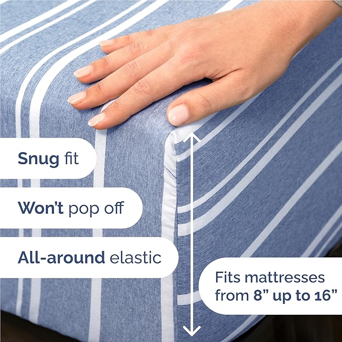 Twin XL Size 3 Piece Sheet Set - Image 3