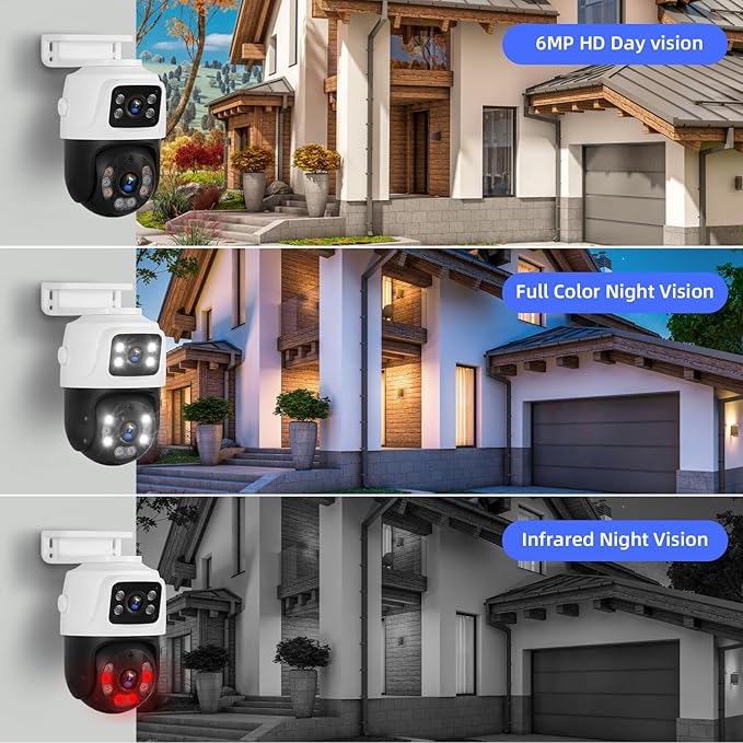 Fuers Wireless WiFi Security Camera System, 8CH HD NVR Kit, Night Vision - Image 7