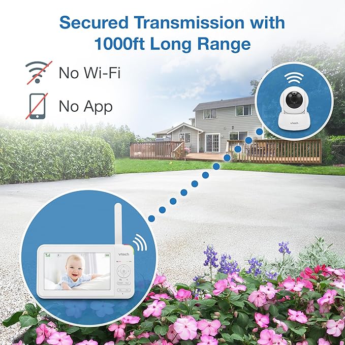 VTech 3 Cameras Video Baby Monitor - Image 10
