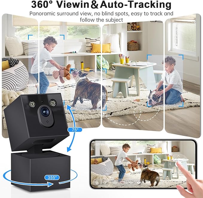 Indoor Camera - 5G&2.4G WiFi Camera - Image 2