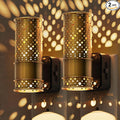 L LOHAS LED Night Light, 2 Pack Dimmable Night Lights Plug into Wall, Vintage by LLOHASLED
