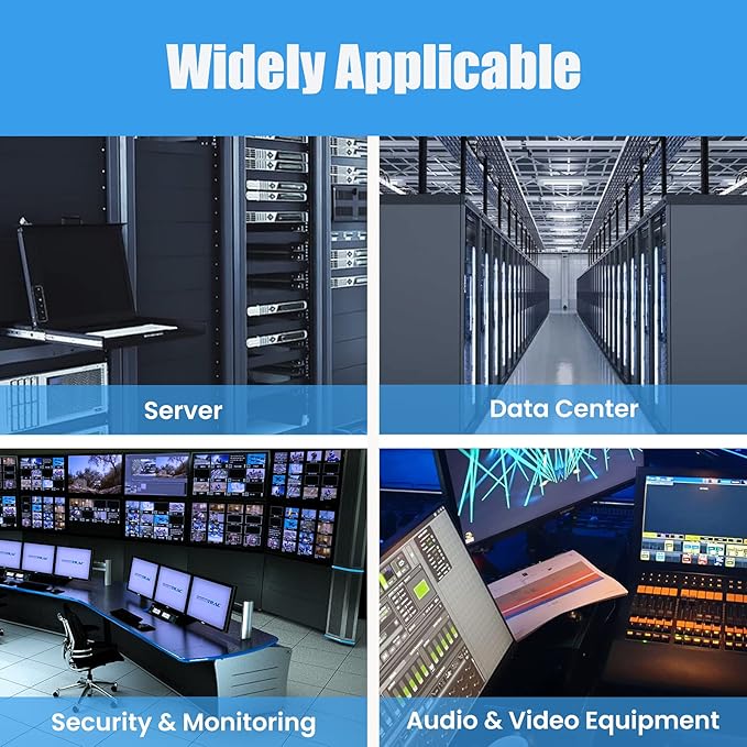 Raising Electronics 15U Wall Mount Open Frame 19 Inch Server Equipment Rack - Image 6
