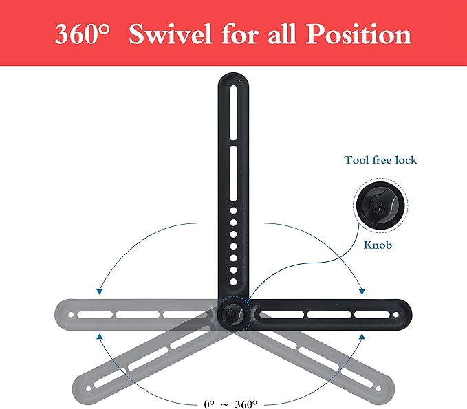 Dynavista Soundbar Mount Sound Bar TV Bracket - Image 2