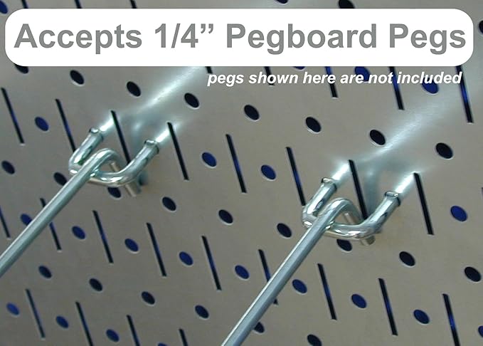 Wall Control 30-WRK-400BUW Standard Workbench Metal Pegboard Tool Organizer - Image 3
