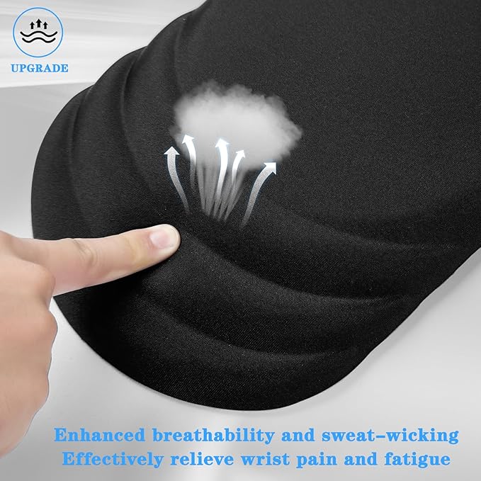 Ergonomic Mouse Pad Wrist Support，Wrist Rest Mouse pad - Image 3