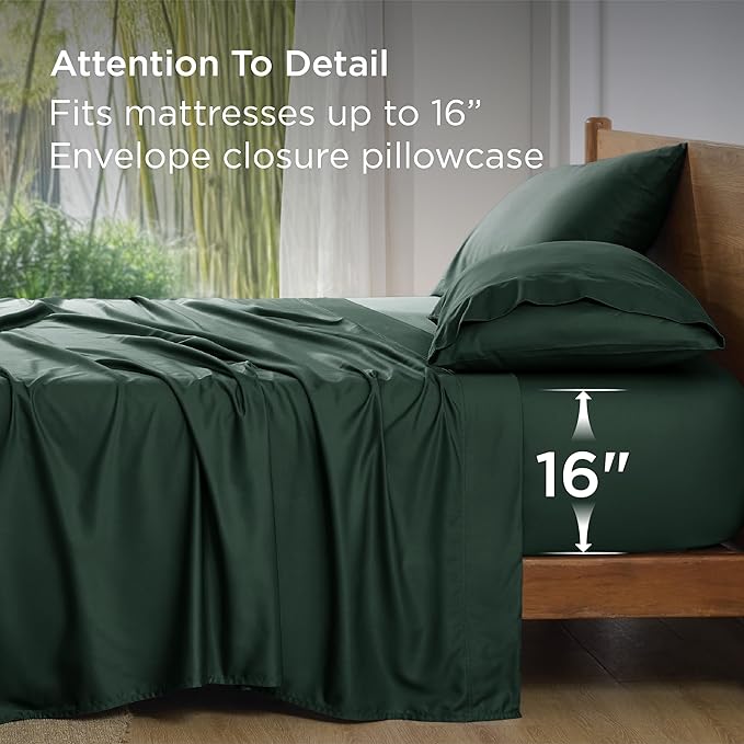 Bedsure King Size Sheets Set, Cooling Sheets - Image 5
