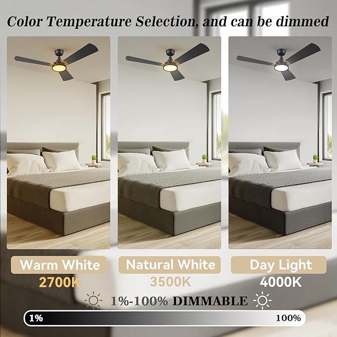 SMAAIR 56 Inch Smart Wifi Ceiling Fans - Image 3