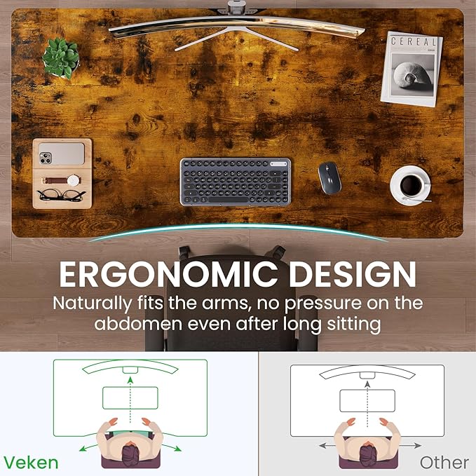 Veken 55 x 28 Inch Electric Standing Desk - Image 5