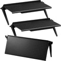 Jetec 3 Pieces Screen Top Shelf TV Top Storage Bracket 2-leg Adjustable Monitor by Jetec