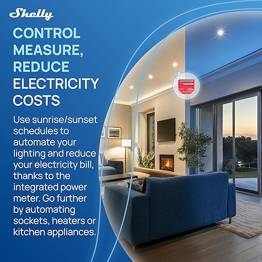 Shelly 1PM Gen4 | Wi-Fi, Matter Smart Relay Switch - Image 6