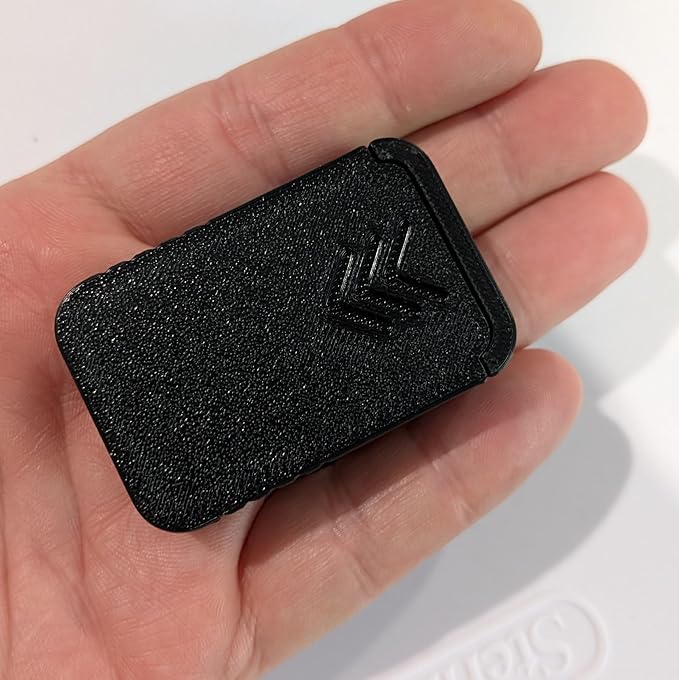 3BP - Size 10 Medium Hearing Aid Battery Case, New Slim Design Pocket Size - Image 3