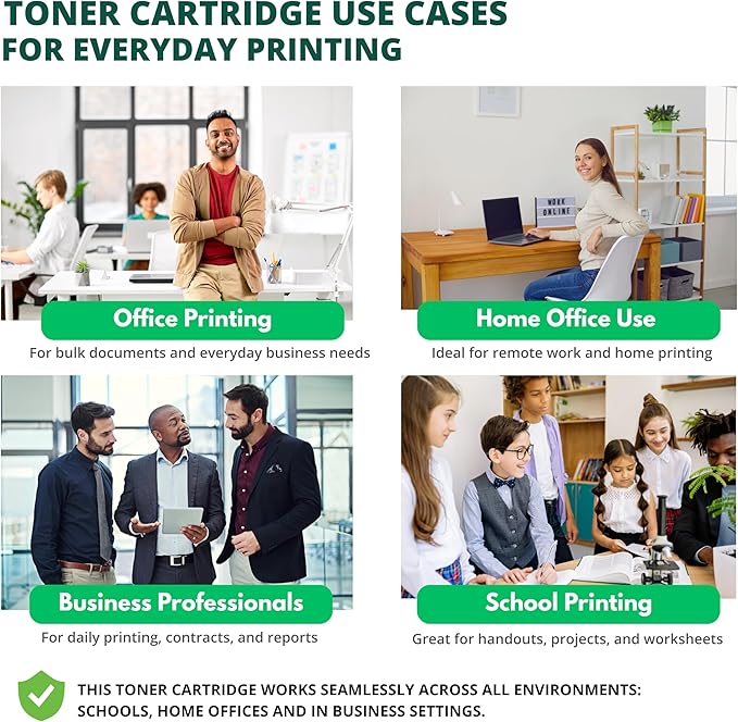 TCT TN810XL Compatible Toner Cartridge 4 Pack - Image 9