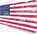 American Flag XXL Extended Mouse Pad, Laptop Pad, Waterproof, Non Slip by LQFIWSS